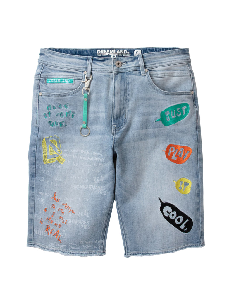 Big & tall hot sale denim shorts